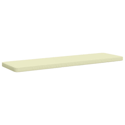 2-Piece Bench Cushions VUGHT 2 pcs 100% Polyester Cream