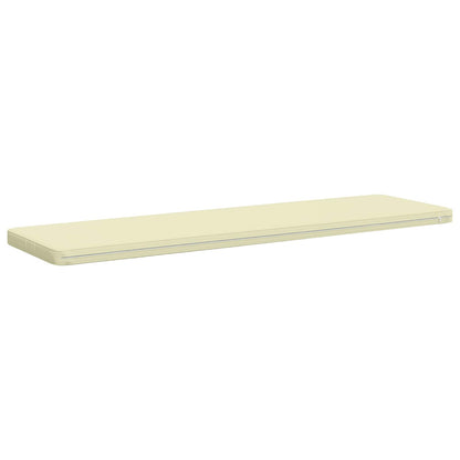 2-Piece Bench Cushions VUGHT 2 pcs 100% Polyester Cream