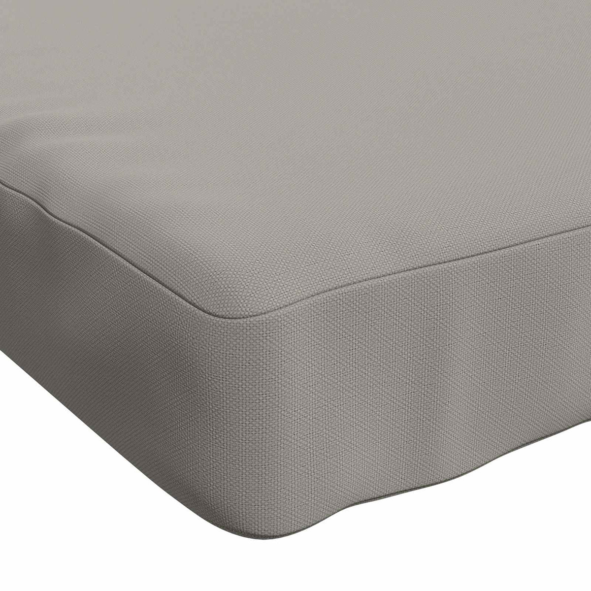2-Piece Bench Cushions VUGHT 2 pcs 100% Polyester Grey