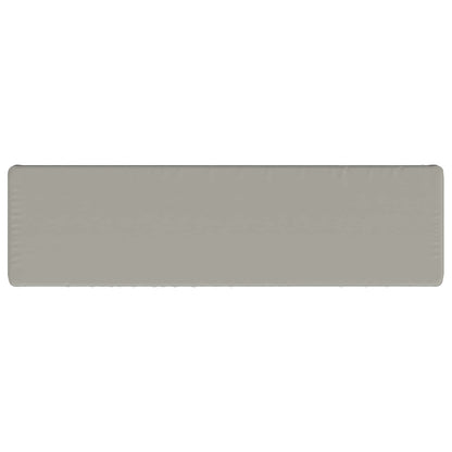 2-Piece Bench Cushions VUGHT 2 pcs 100% Polyester Grey
