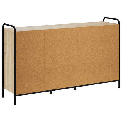 Sideboard Sonoma Oak 135 x 33 x 81 cm Engineered Wood