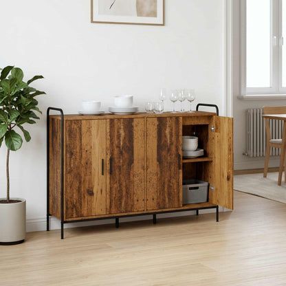 Sideboard Old Wood 135 x 33 x 81 cm Engineered Wood