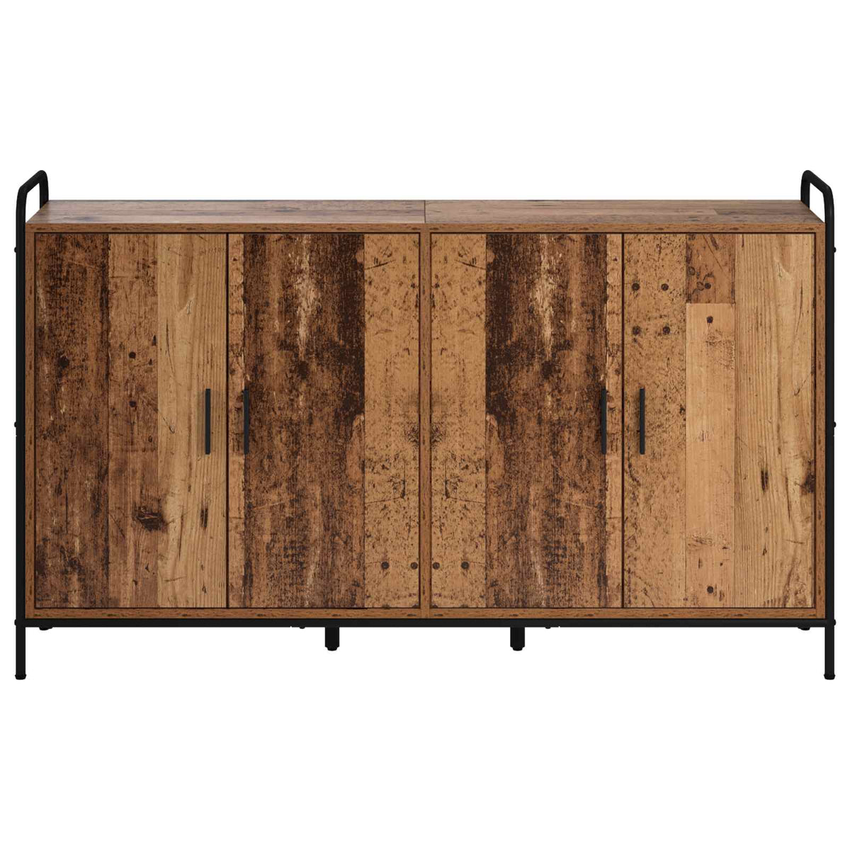 Sideboard Old Wood 135 x 33 x 81 cm Engineered Wood