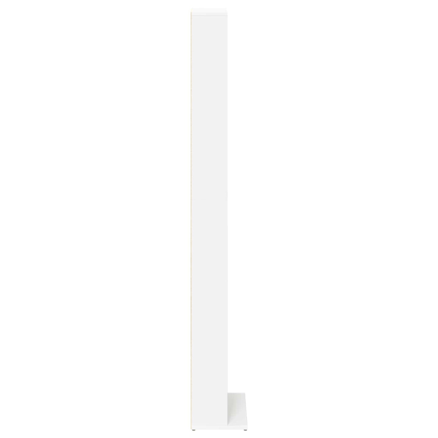 CD Cabinet White 33 x 23.5 x 175 cm Engineered Wood