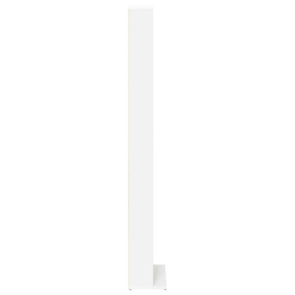 CD Cabinet White 33 x 23.5 x 175 cm Engineered Wood