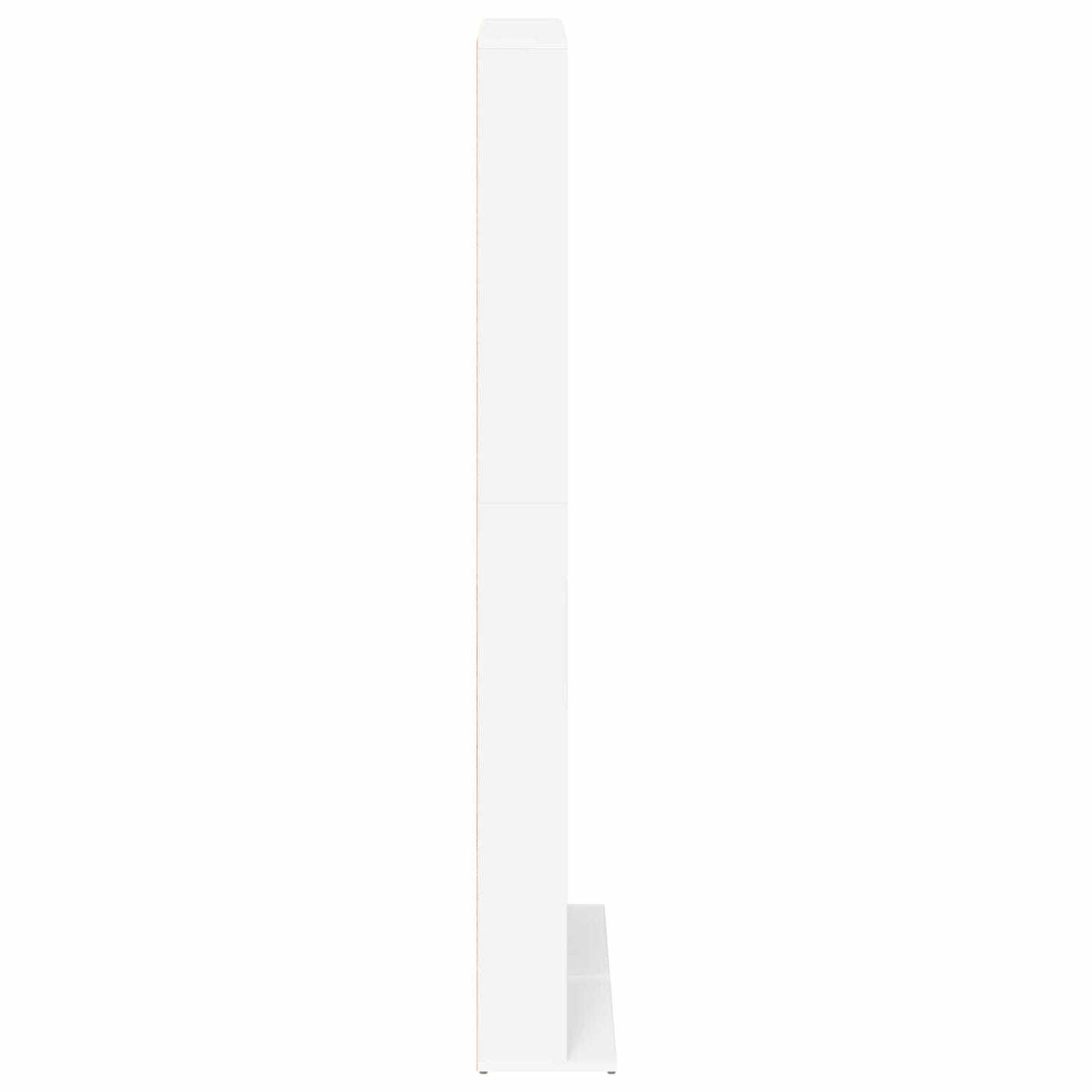 CD Cabinet 2 pcs White 33 x 23.5 x 175 cm Engineered Wood