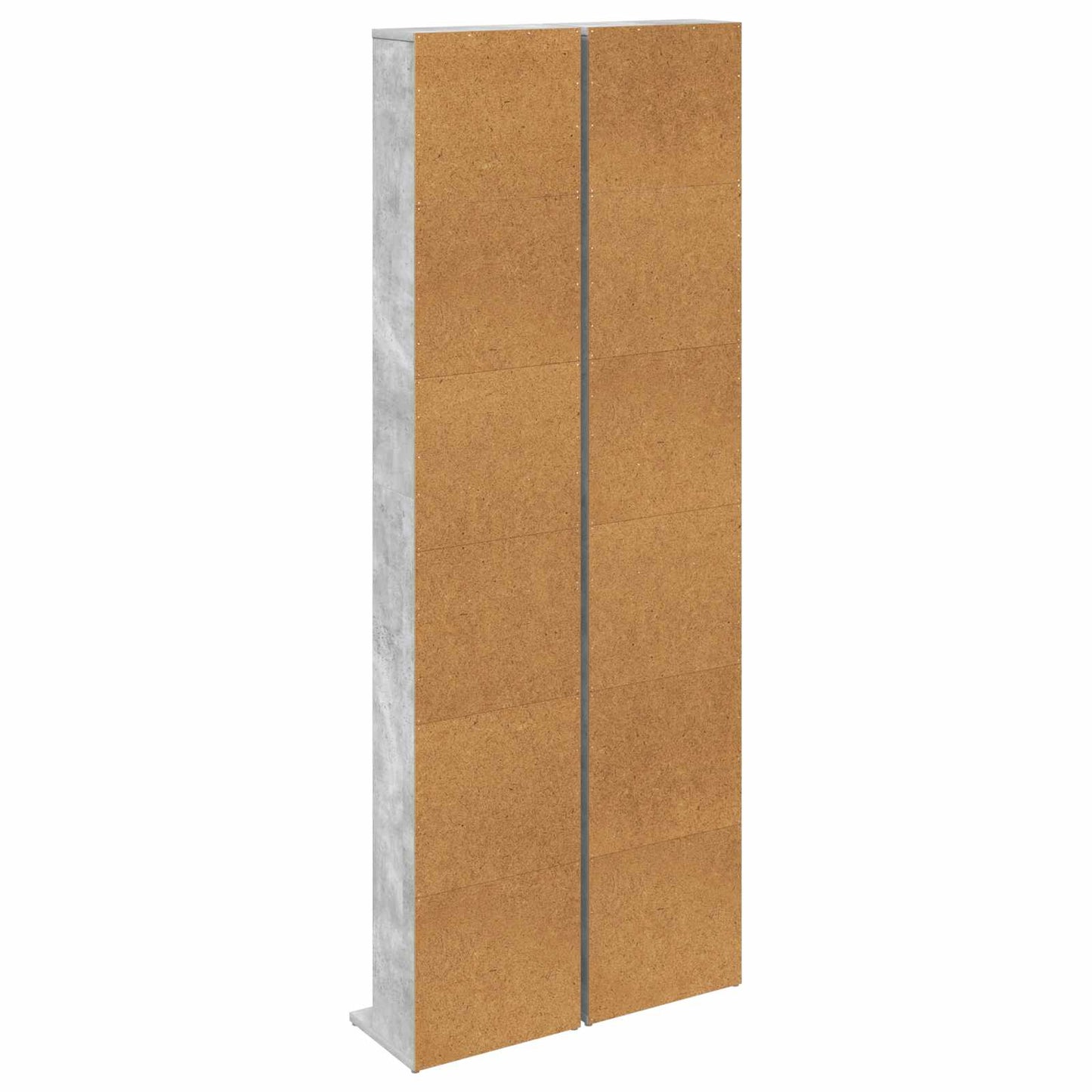 CD Cabinet 2 pcs Concrete Grey 33 x 23.5 x 175 cm