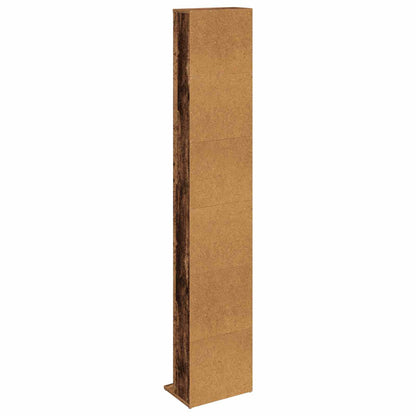 CD Cabinet Old Wood 33 x 23.5 x 175 cm Engineered Wood