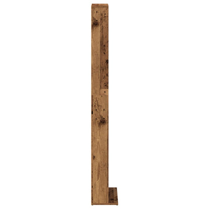 CD Cabinet Old Wood 33 x 23.5 x 175 cm Engineered Wood