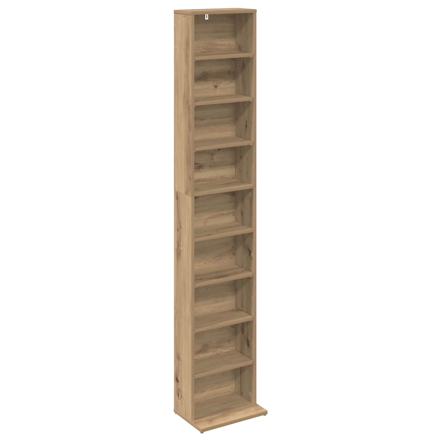 CD Cabinet Artisan Oak 33 x 23.5 x 175 cm Engineered Wood