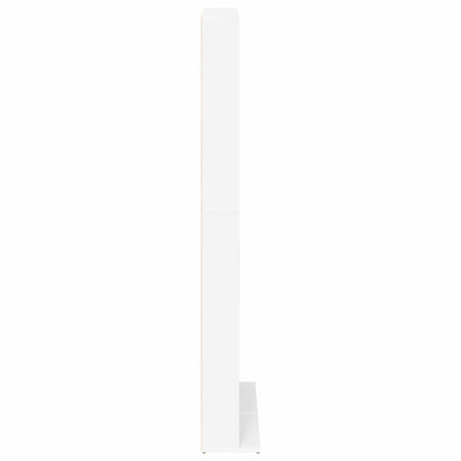 CD Cabinet White 65 x 23.5 x 175 cm Engineered Wood