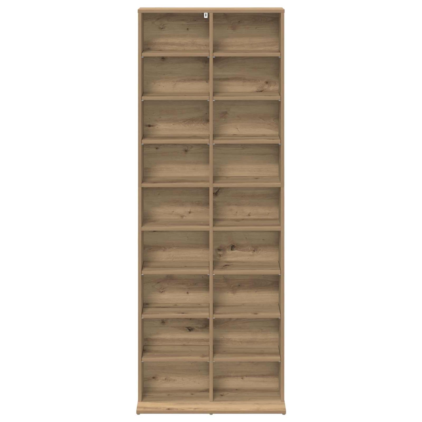 CD Cabinet Artisan Oak 65 x 23.5 x 175 cm Engineered Wood