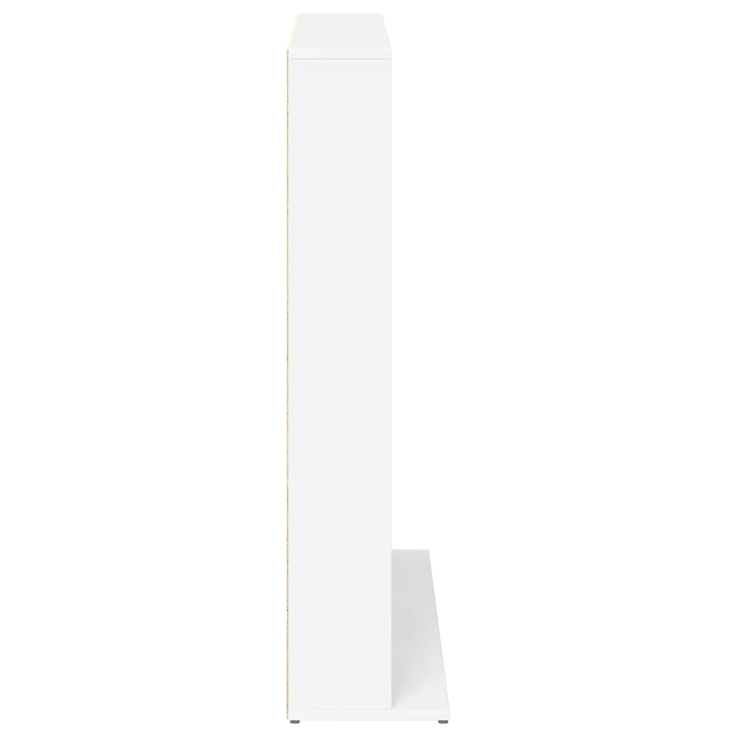 CD Cabinet White 96 x 23.5 x 97.5 cm Engineered Wood
