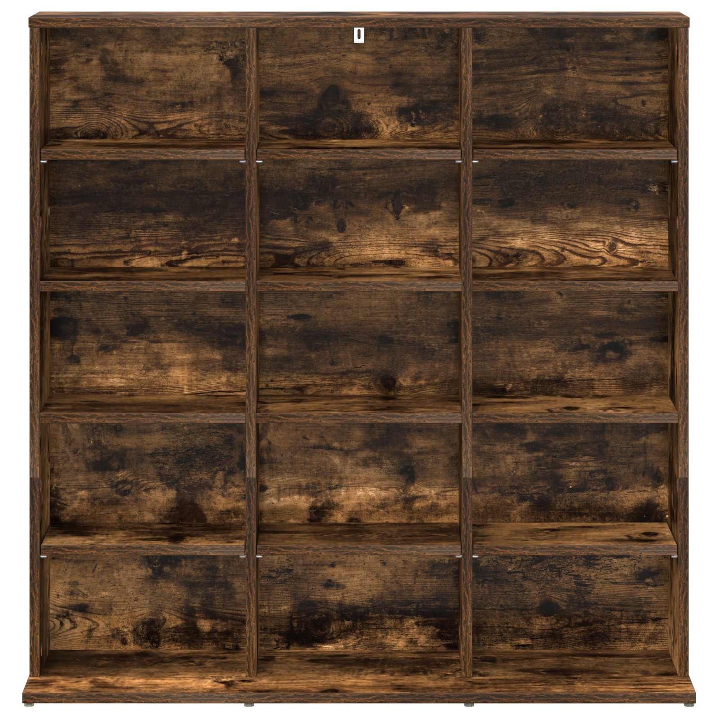 CD Cabinet Smoked Oak 96 x 23.5 x 97.5 cm Engineered Wood