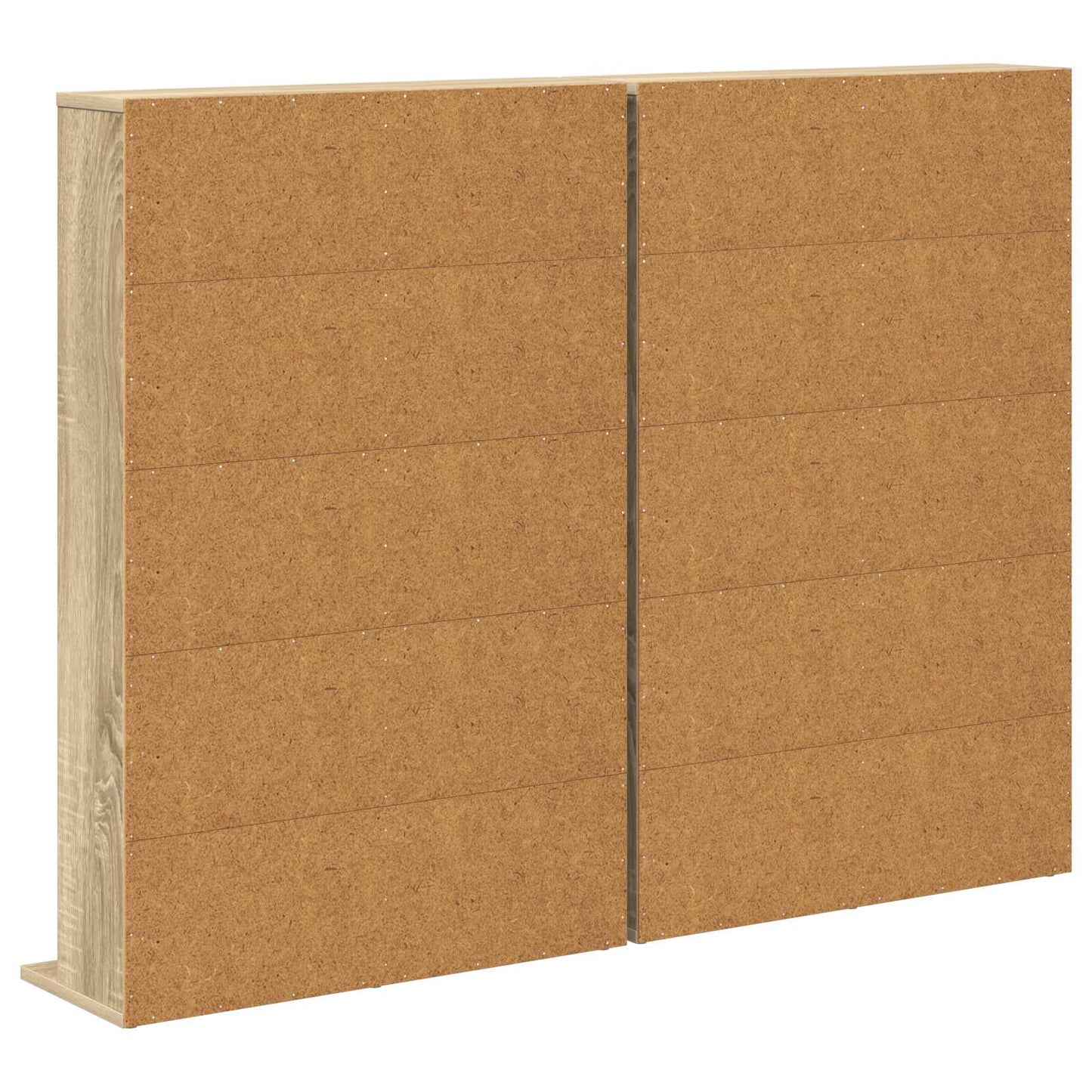 CD Cabinet 2 pcs Sonoma Oak 65 x 23.5 x 97.5 cm Engineered Wood