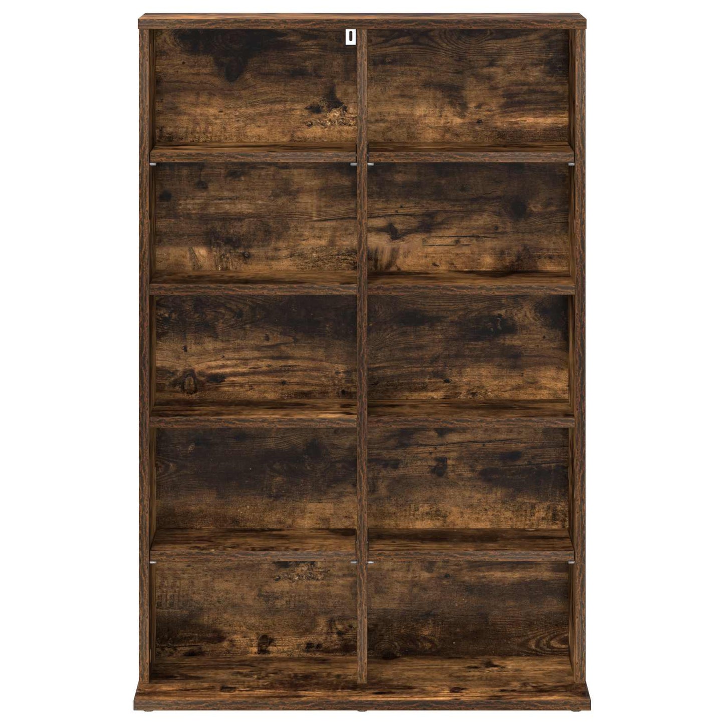 CD Cabinet Smoked Oak 65 x 23.5 x 97.5 cm Engineered Wood