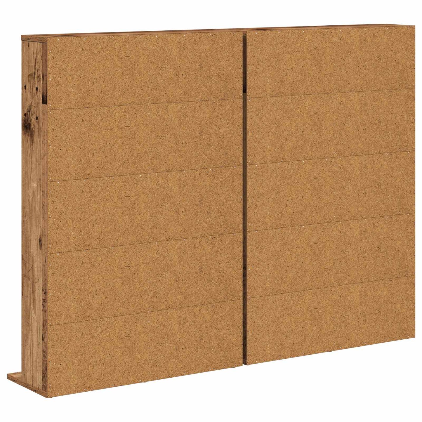 CD Cabinet 2 pcs Old Wood 65 x 23.5 x 97.5 cm Engineered Wood