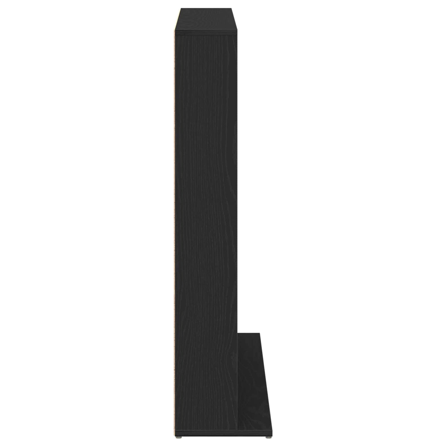 CD Cabinet Black Oak 33 x 23.5 x 97.5 cm Engineered Wood
