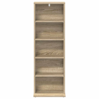 CD Cabinet Sonoma Oak 33 x 23.5 x 97.5 cm Engineered Wood