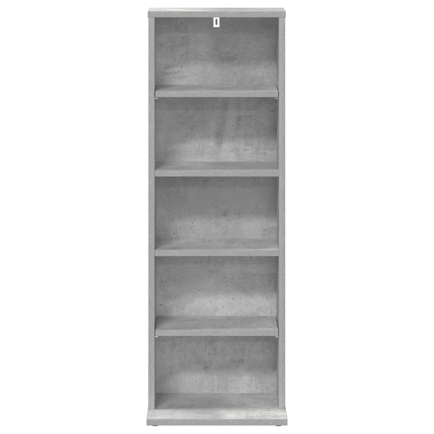 CD Cabinet Concrete Grey 33 x 23.5 x 97.5 cm Engineered Wood
