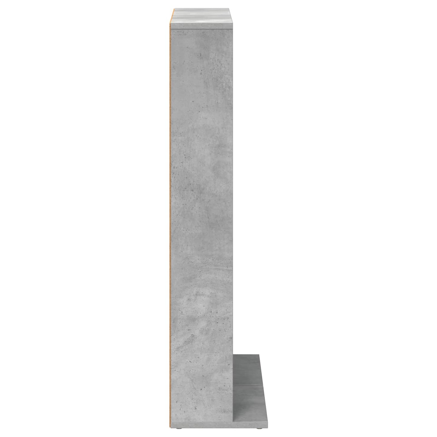 CD Cabinet 2 pcs Concrete Grey 33 x 23.5 x 97.5 cm