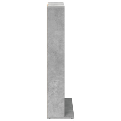 CD Cabinet 2 pcs Concrete Grey 33 x 23.5 x 97.5 cm
