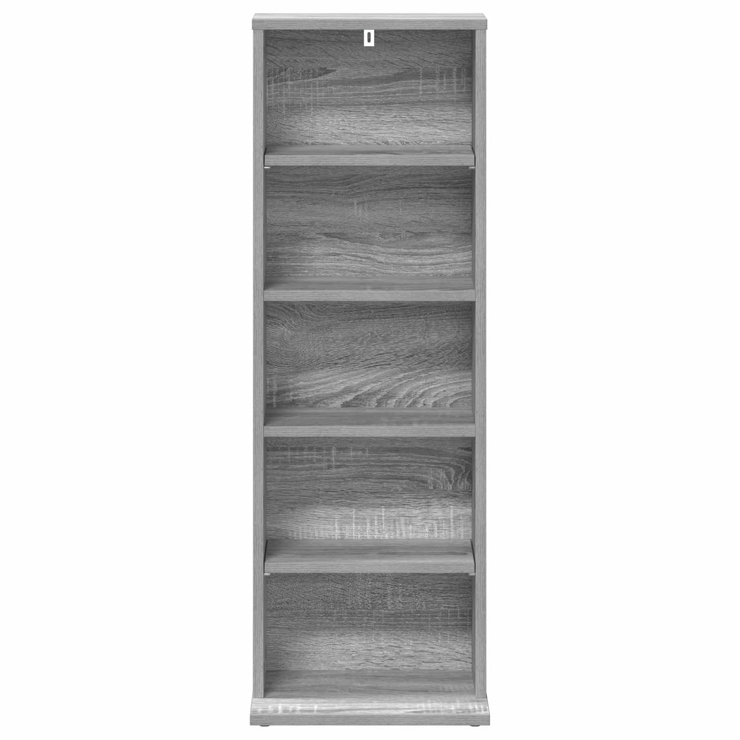 CD Cabinet Grey Sonoma 33 x 23.5 x 97.5 cm Engineered Wood