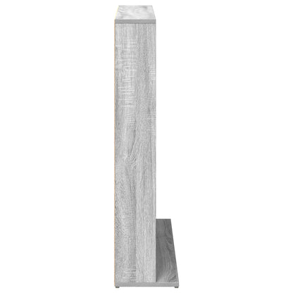 CD Cabinet Grey Sonoma 33 x 23.5 x 97.5 cm Engineered Wood
