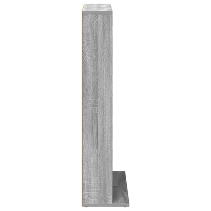 CD Cabinet 2 pcs Grey Sonoma 33 x 23.5 x 97.5 cm