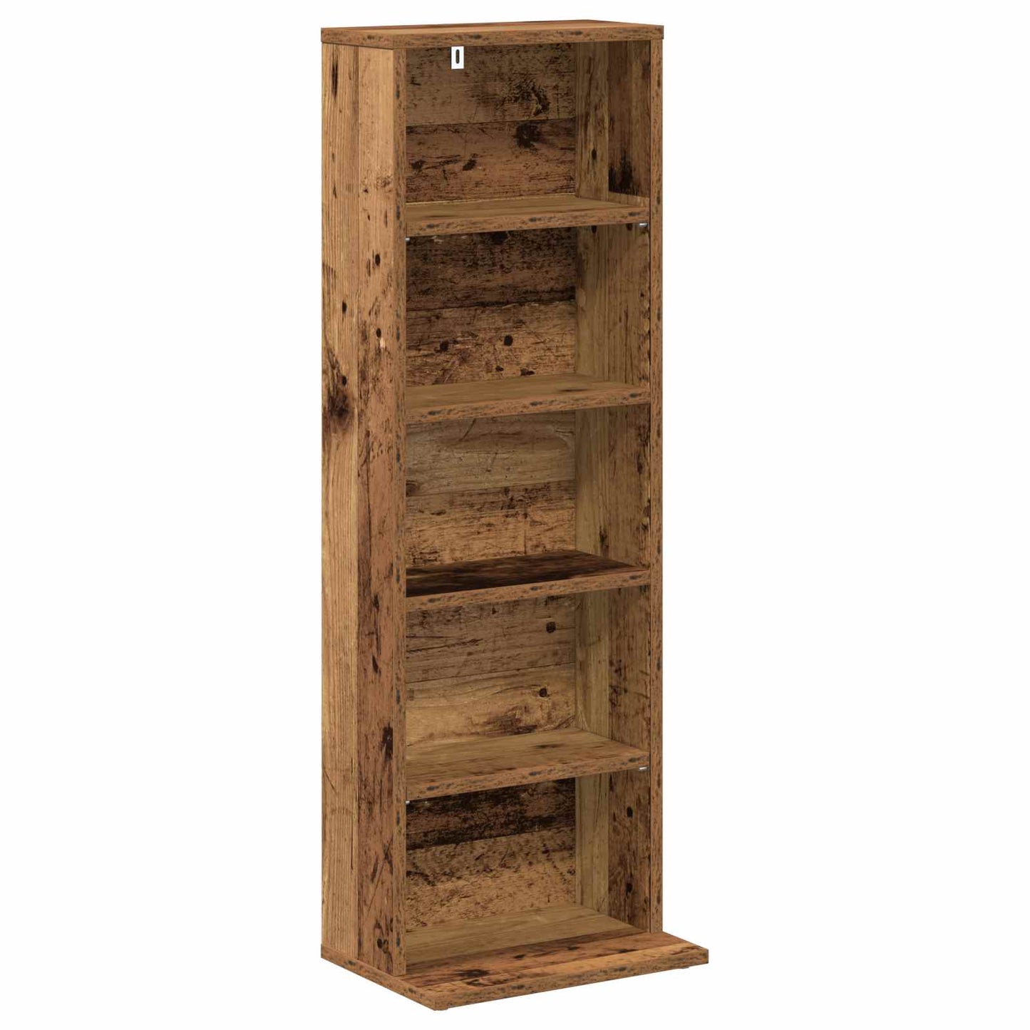 CD Cabinet Old Wood 33 x 23.5 x 97.5 cm Engineered Wood