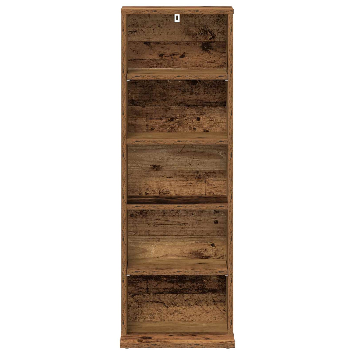 CD Cabinet Oak Wood 33 x 23.5 x 97.5 cm Engineered Wood