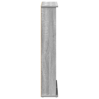 CD Cabinet Grey Sonoma 60 x 17 x 92 cm Engineered Wood