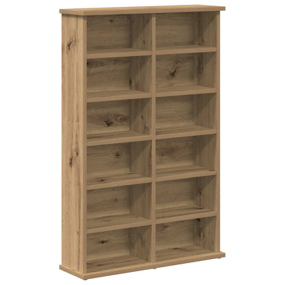 CD Cabinet Artisan Oak 60 x 17 x 92 cm Engineered Wood