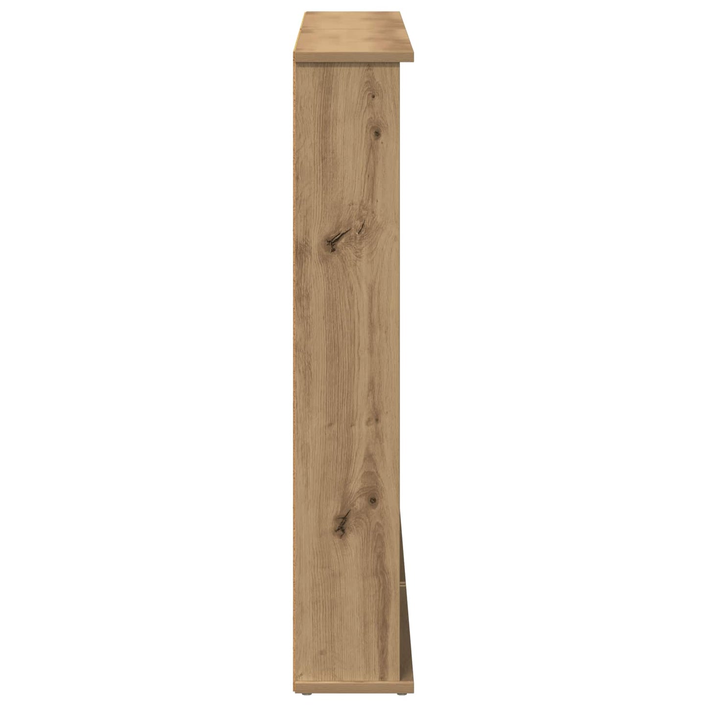 CD Cabinet 2 pcs Artisan Oak 60 x 17 x 92 cm Engineered Wood