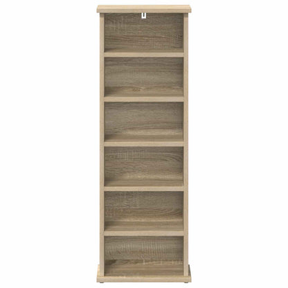 CD Cabinet Sonoma Oak 32 x 17 x 92 cm Engineered Wood