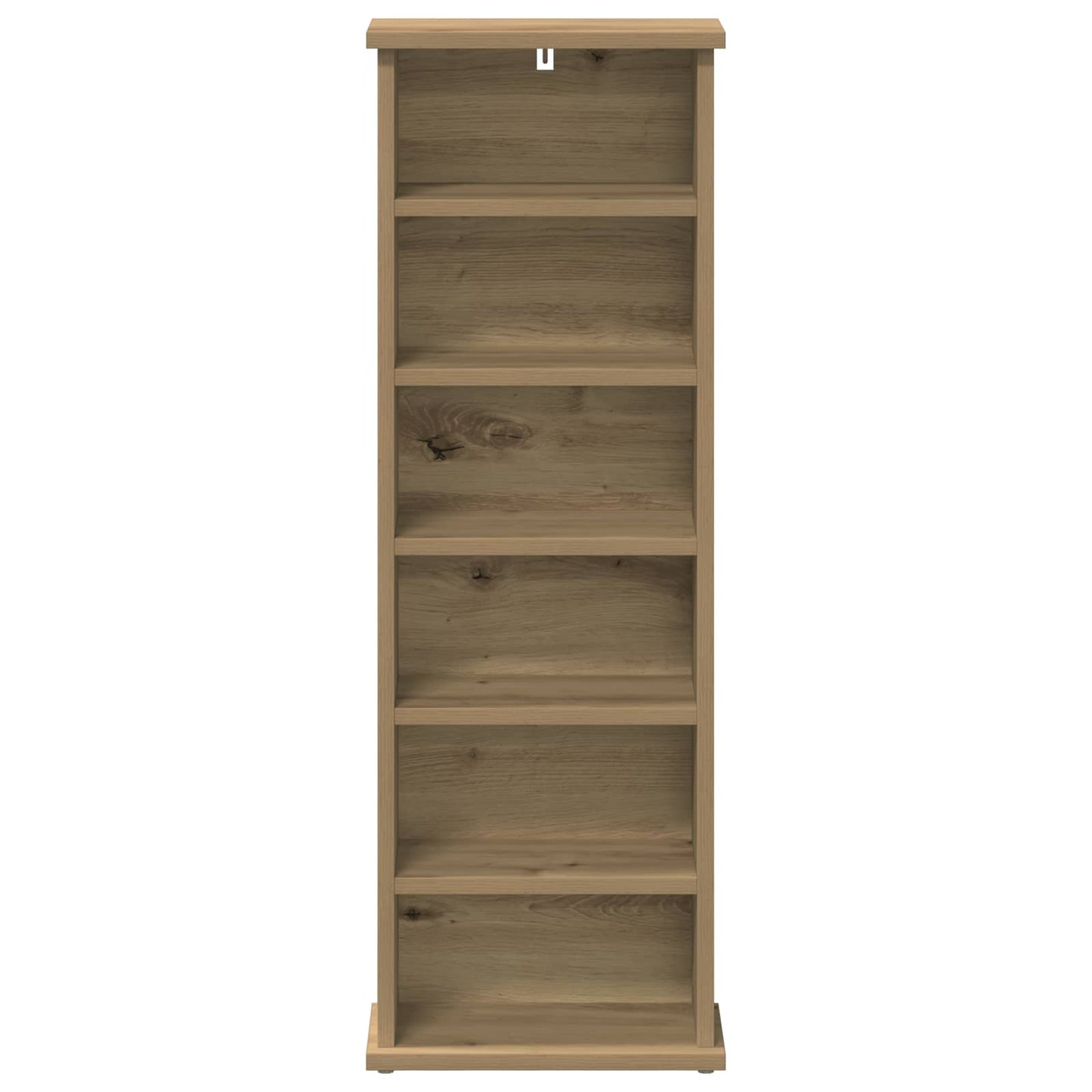 CD Cabinet Artisan Oak 32 x 17 x 92 cm Engineered Wood