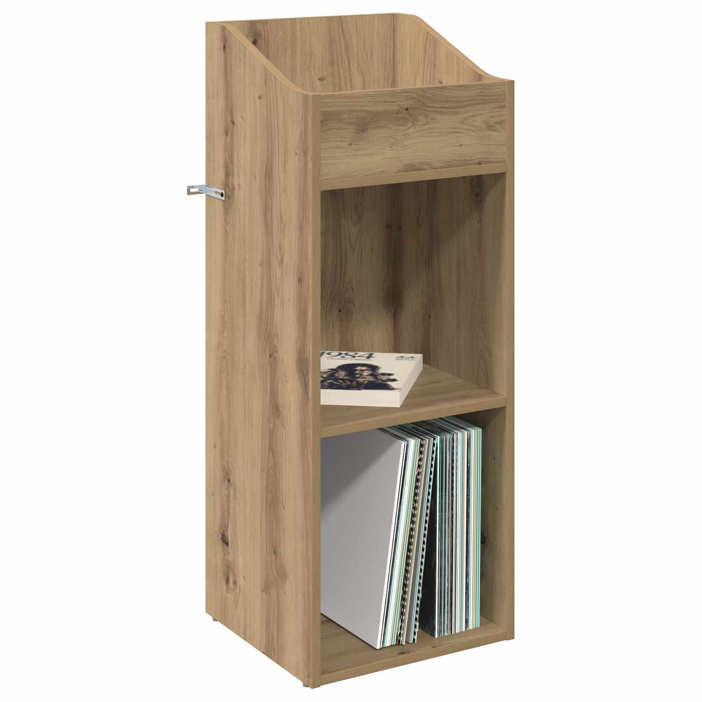 Record Cabinet Artisan Oak 36 x 36 x 95.5 cm Engineered Wood