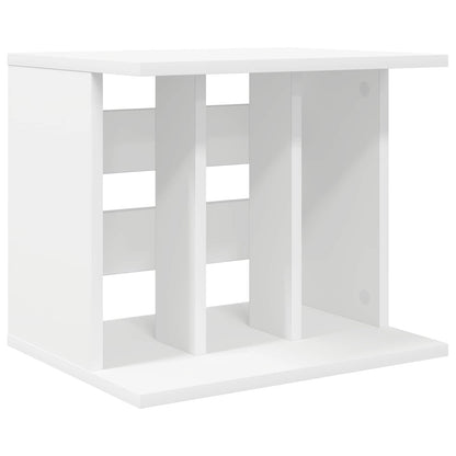 Vinyl Record Storage White 42 x 33 x 36 cm Engineered Wood