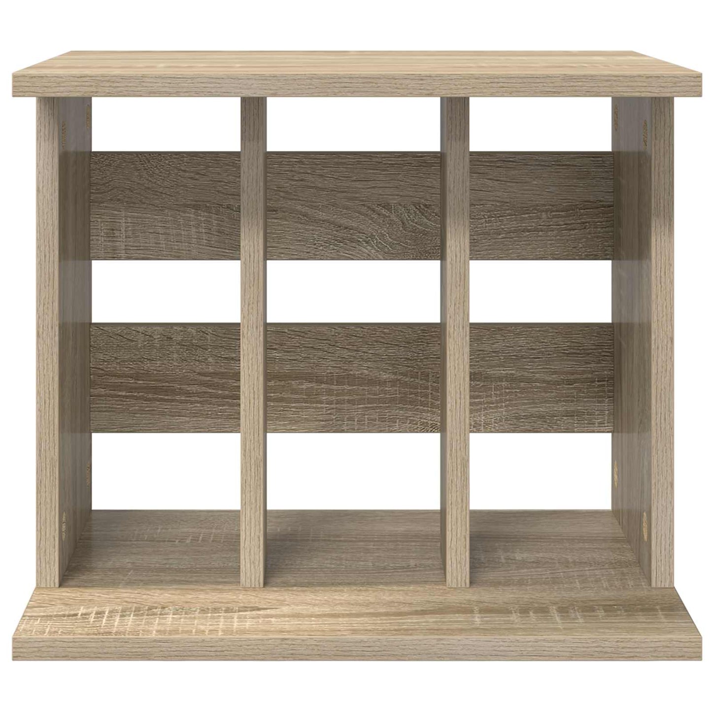 Vinyl Record Storage Sonoma Oak 42 x 33 x 36 cm Engineered Wood