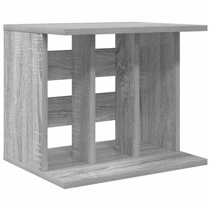 Vinyl Record Storage Grey Sonoma 42 x 33 x 36 cm