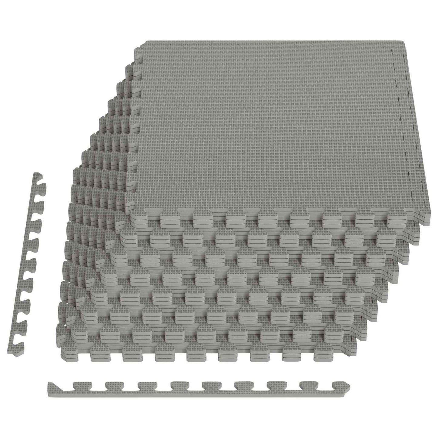 Floor Mats 24 pcs Grey 8.64 m² EVA Foam