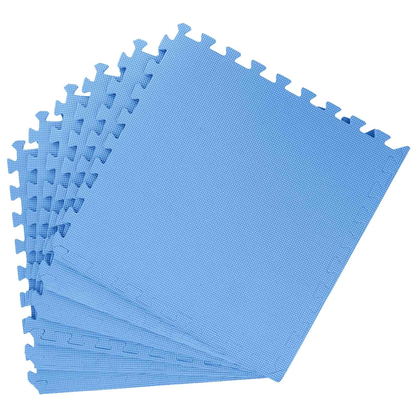 Floor Mats 50 pcs Blue 18 m² EVA Foam
