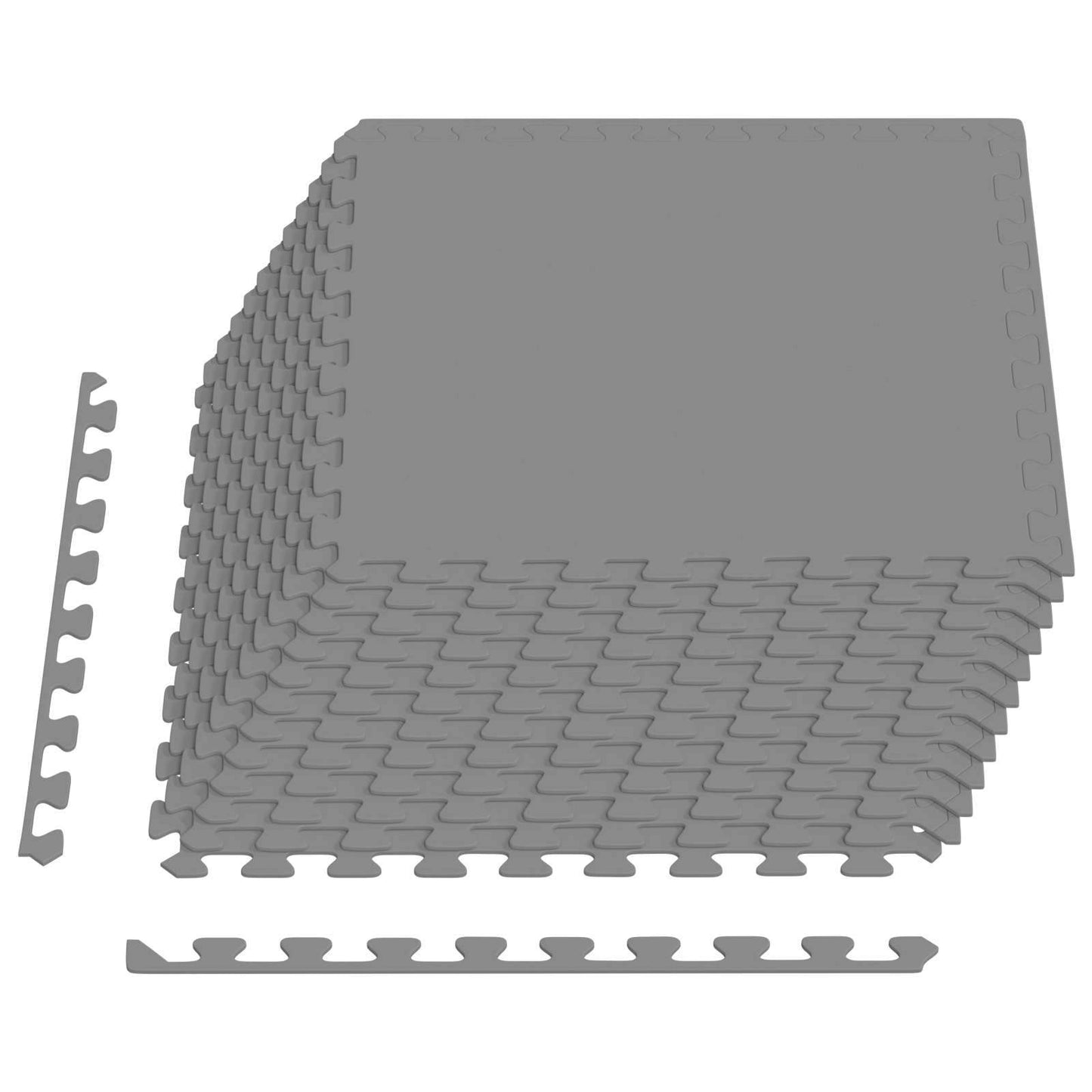 Floor Mats 12 pcs Grey 4.32 m² EVA Foam