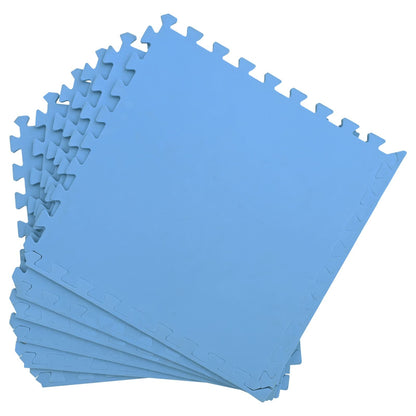 Floor Mats 40 pcs Blue 14.4 m² EVA Foam
