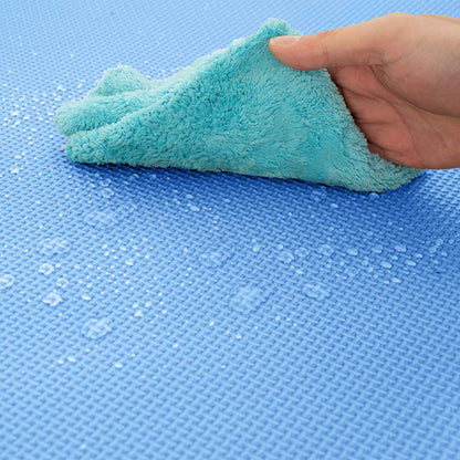 Floor Mats 6 pcs Blue 2.16 m² EVA Foam