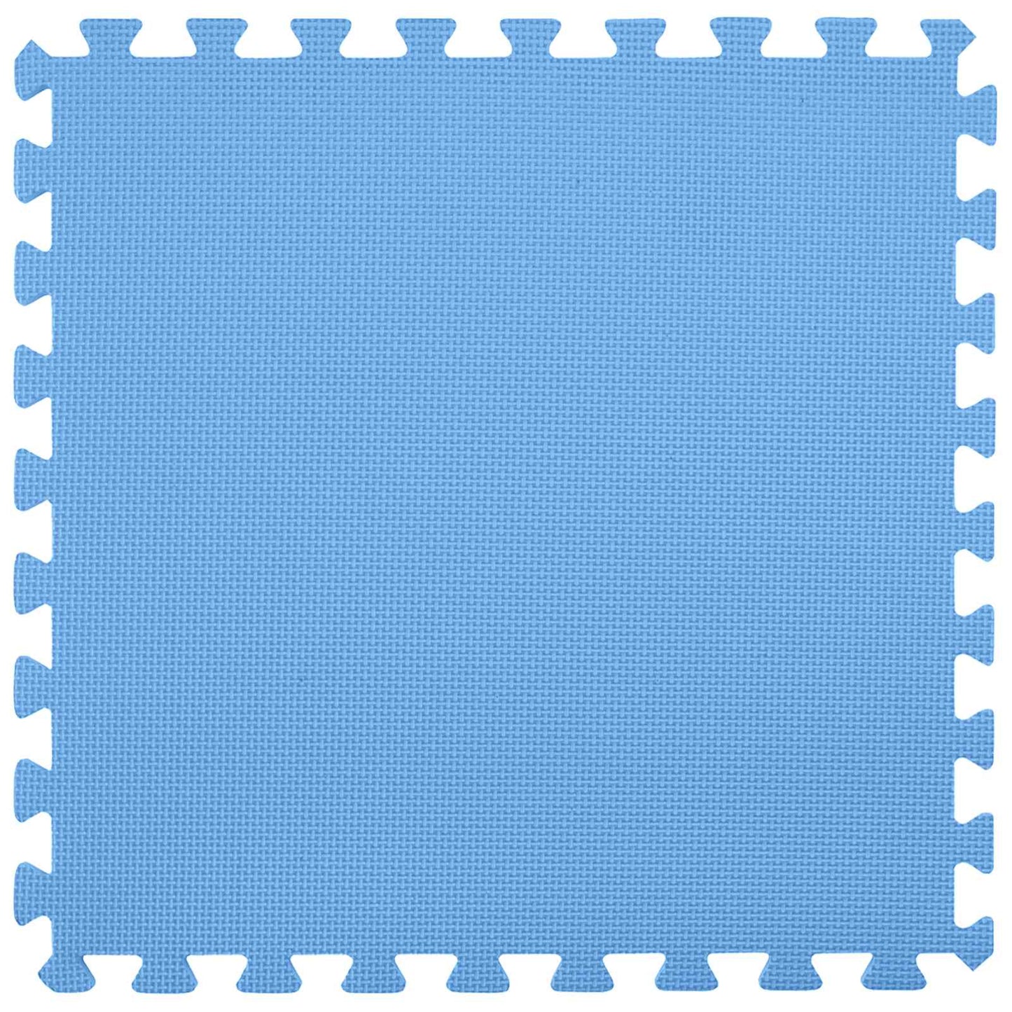 Pool Ground Mat 25 pcs Ø 292 cm Round EVA Foam Blue