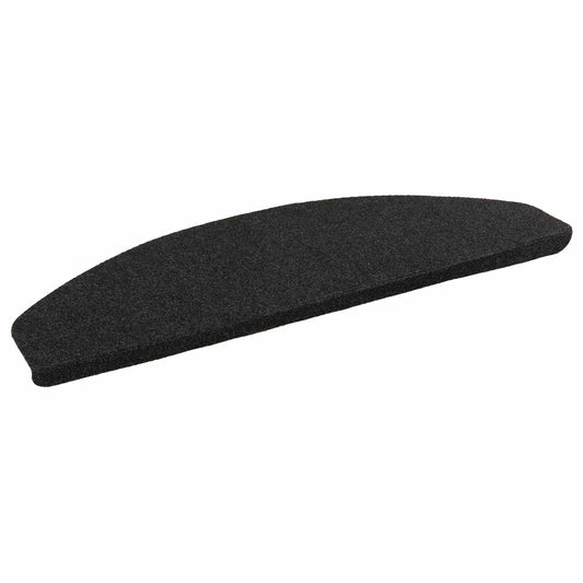 Self-adhesive Stair Mats 15 pcs 80 x 24.5 x 3.5 cm Anthracite