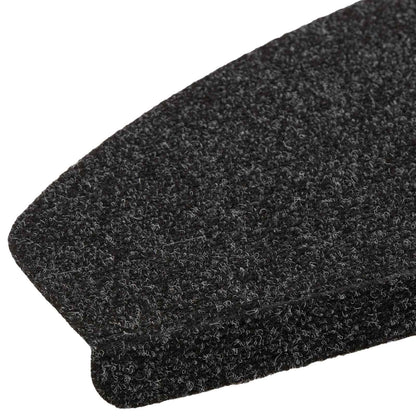 Self-adhesive Stair Mats 15 pcs Black 80 x 28 x 3.5 cm