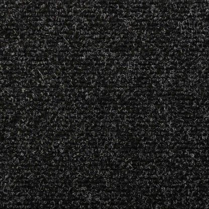 Self-adhesive Stair Mats 15 pcs Black 80 x 28 x 3.5 cm