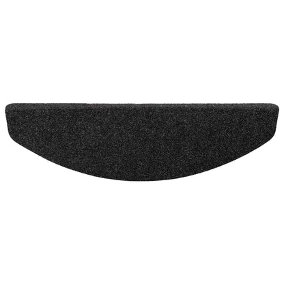 Self-adhesive Stair Mats 15 pcs Black 80 x 28 x 3.5 cm